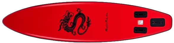 Paddle Red Dragon (back)